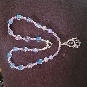 Handcrafted gemstone necklace